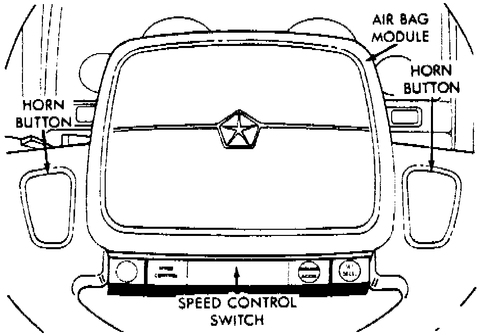 Factory diagram — Cruise Control Switch