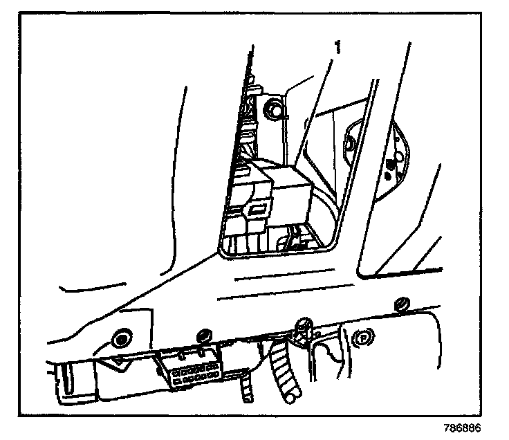 Factory diagram — Hazard Warning Flasher
