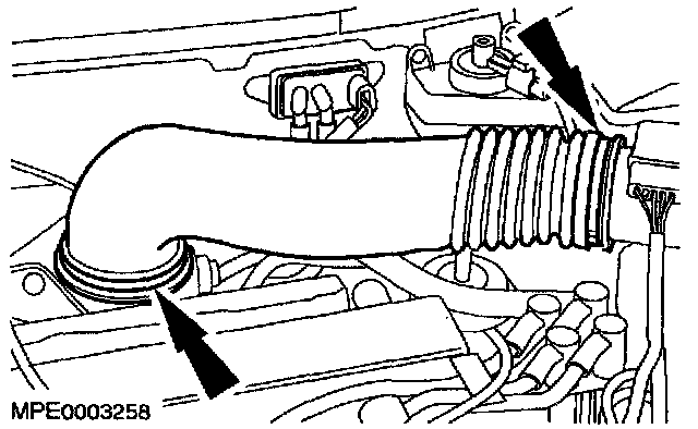 Factory diagram — EGR Tube