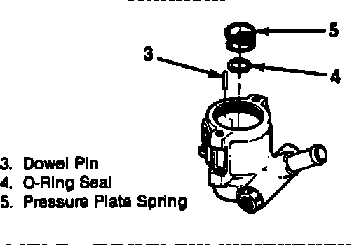 Factory diagram — Vane Type Power Steering Pump, Less Integral Reservoir