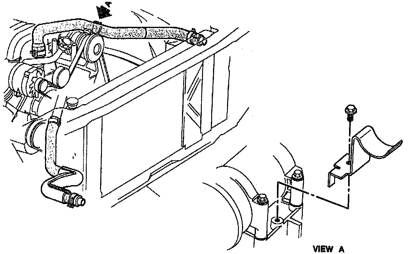 Factory diagram — Radiator Hose
