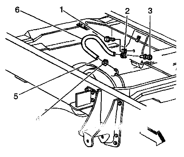 Factory diagram — Differential Axle Housing
