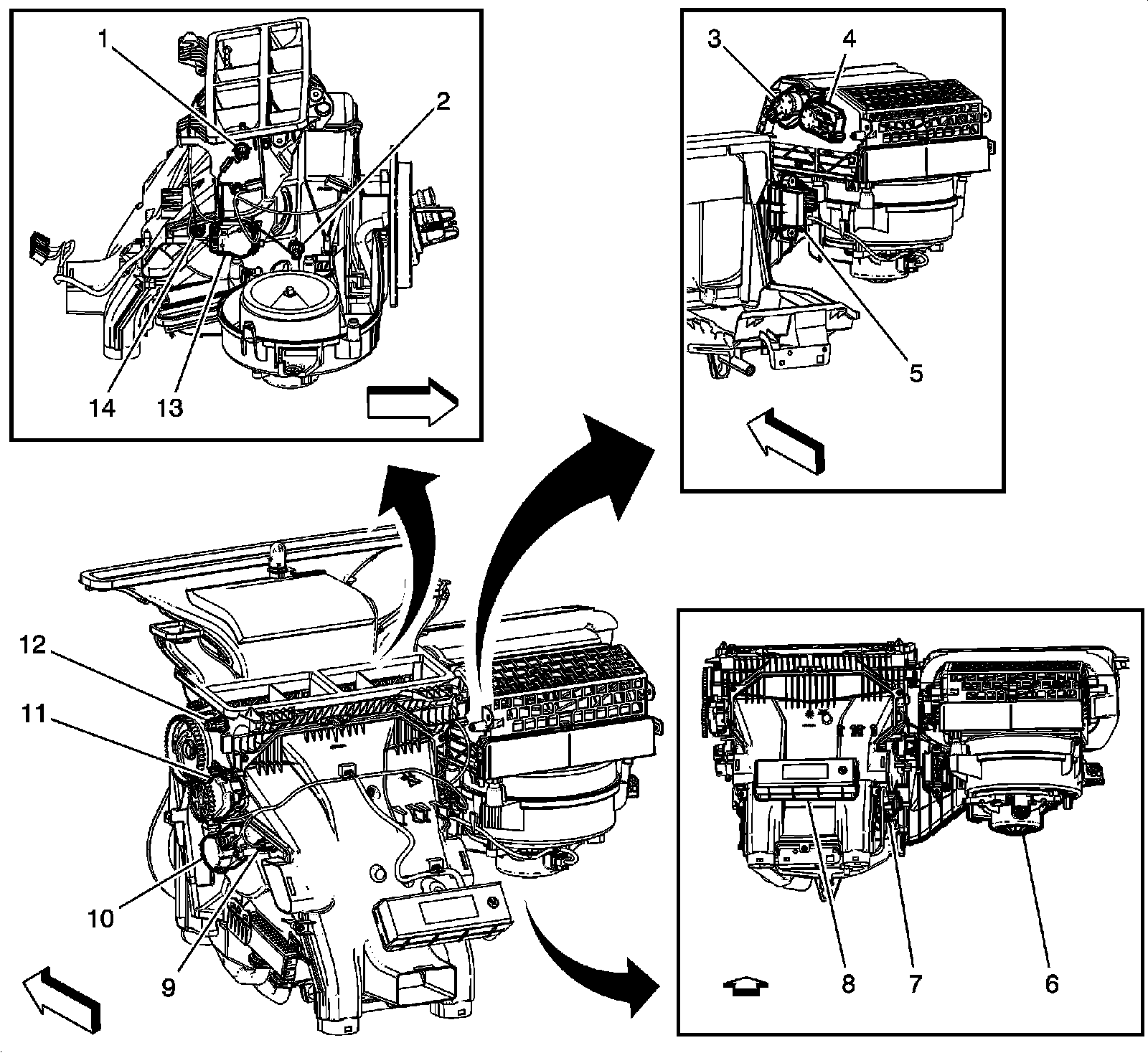 Factory diagram — Blower Motor