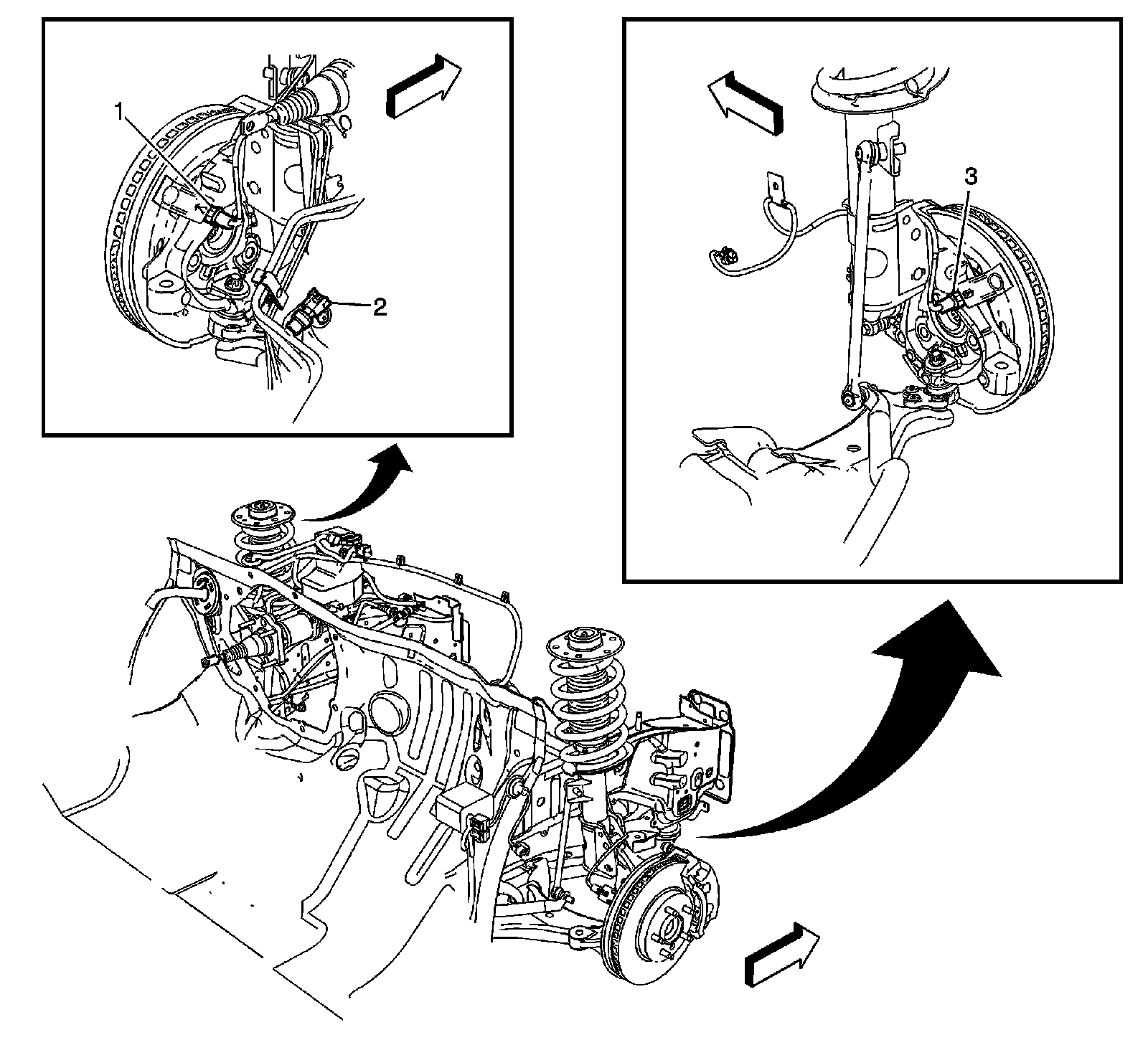 Factory diagram — Wheel Speed Sensor