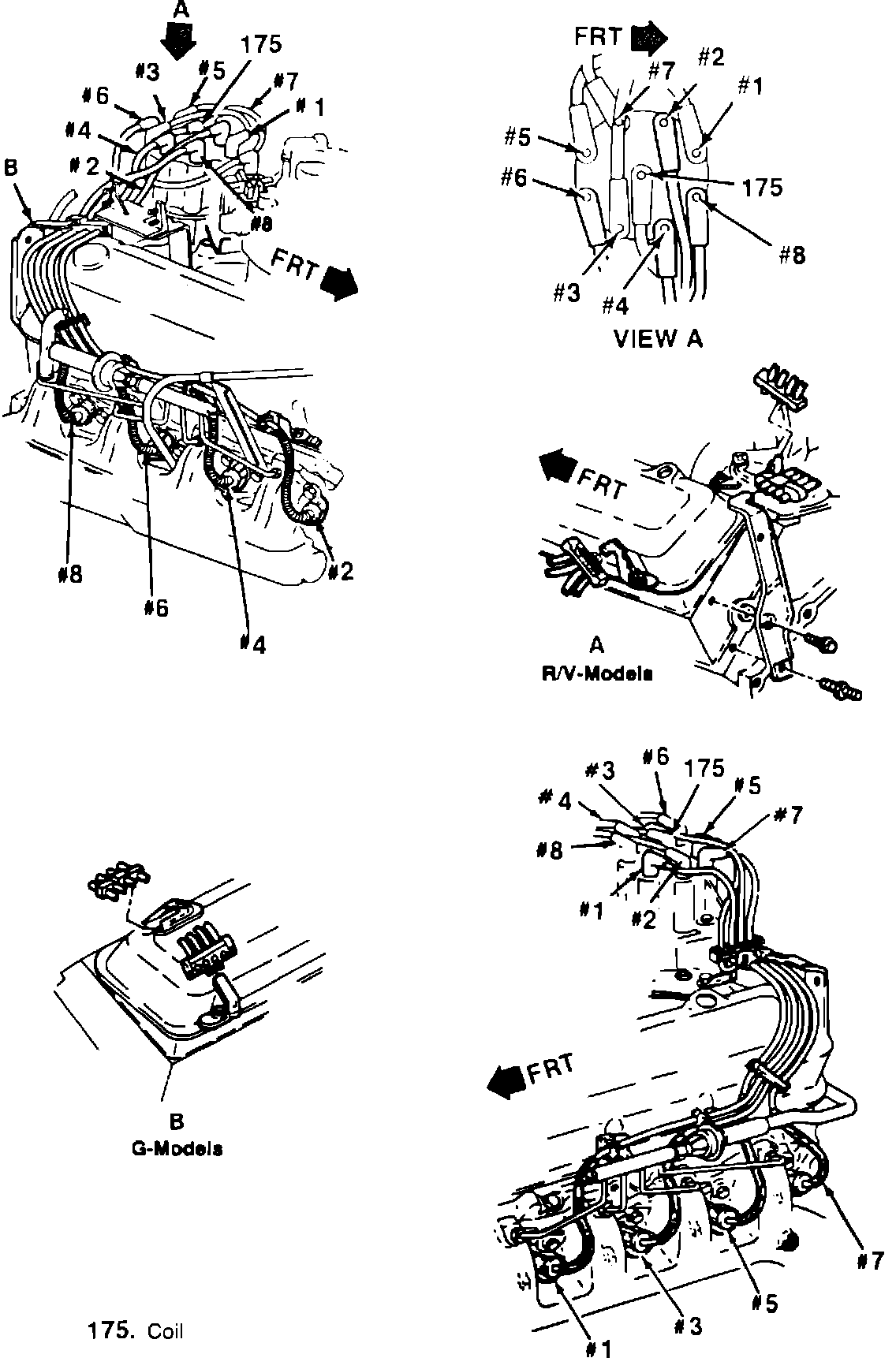 Factory diagram — Ignition Cable