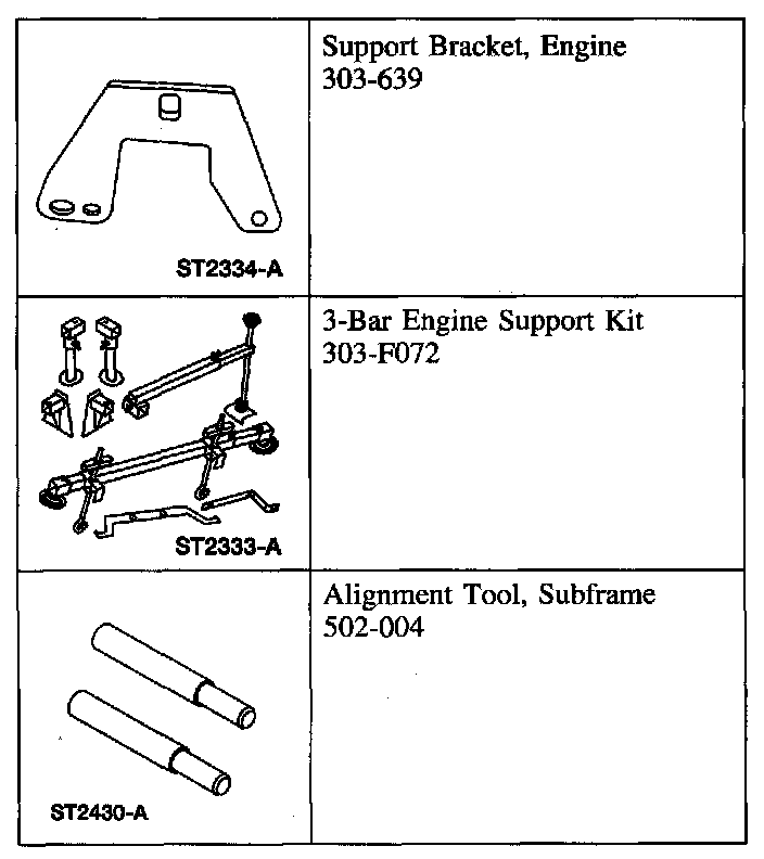 Factory diagram — Engine Mount