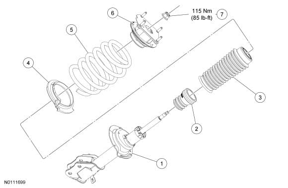 Factory diagram — Suspension Spring ( Coil / Leaf )