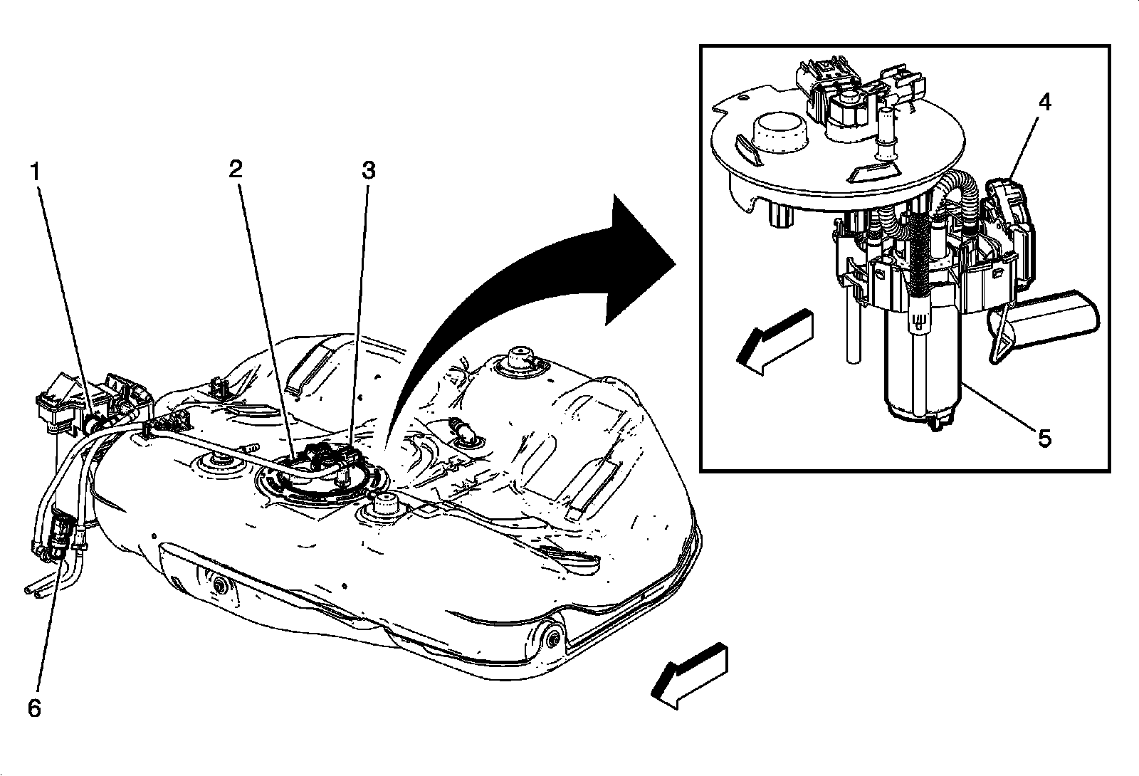 Factory diagram — Fuel Pump