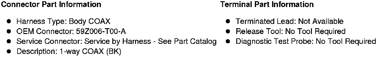 Factory diagram — Antenna Control Module