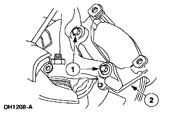 Factory diagram — Brake Caliper
