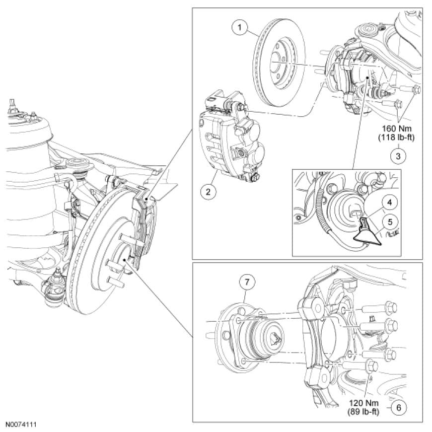Factory diagram — Wheel Bearing
