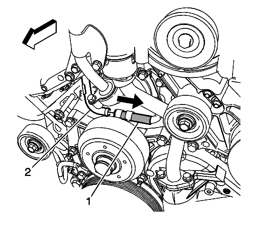 Factory diagram — Turbocharger Coolant Line