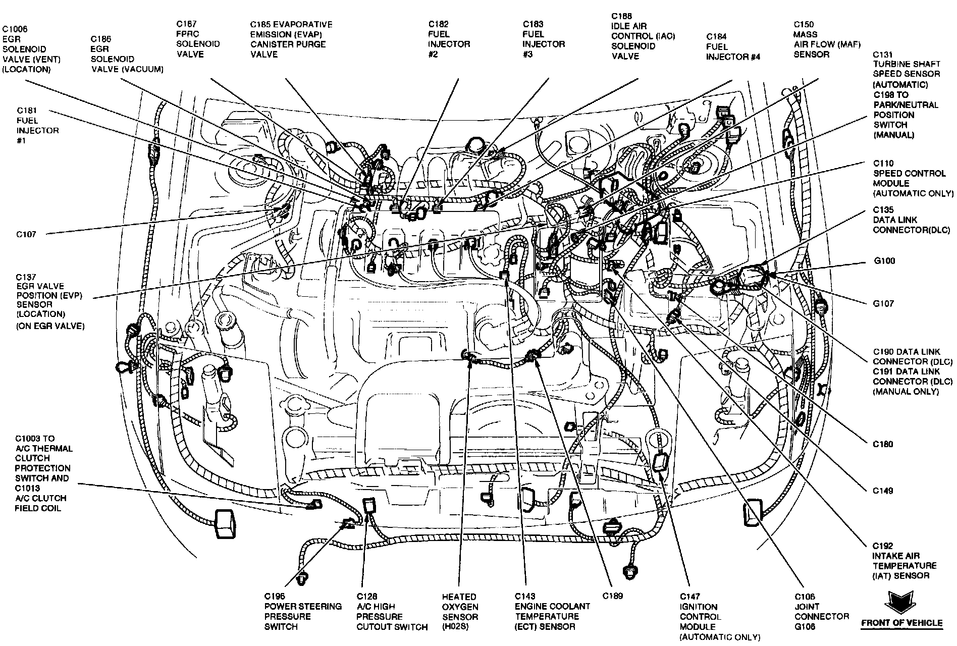 Factory diagram — Cruise Control Module