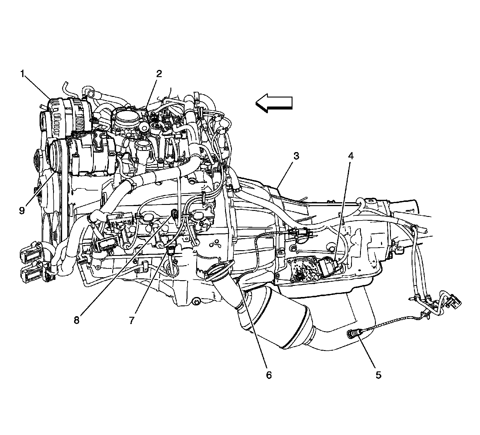 Factory diagram — Compressor Clutch