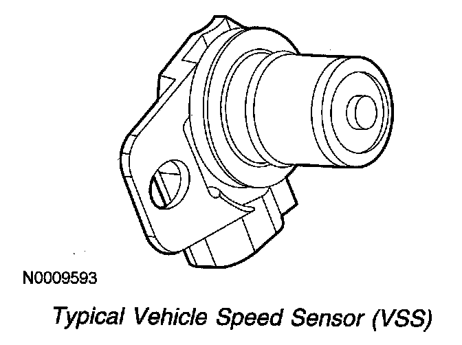 Factory diagram — Vehicle Speed Sensor
