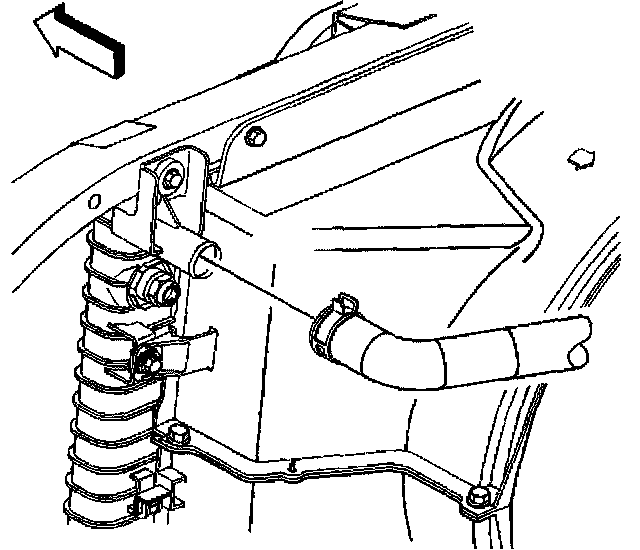 Factory diagram — Radiator