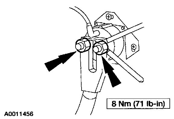 Factory diagram — Battery Cable