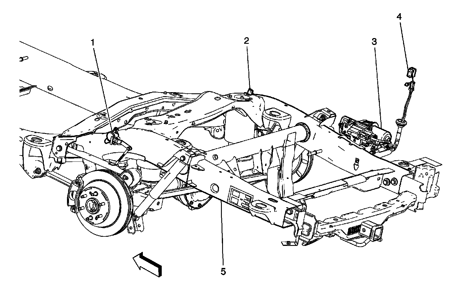 Factory diagram — Suspension Mode Switch