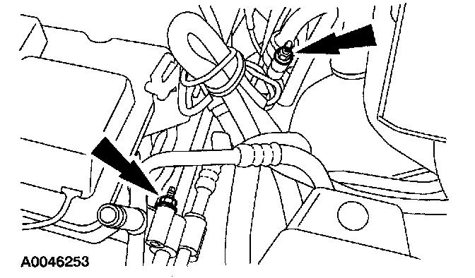 Factory diagram — Hose/Line HVAC