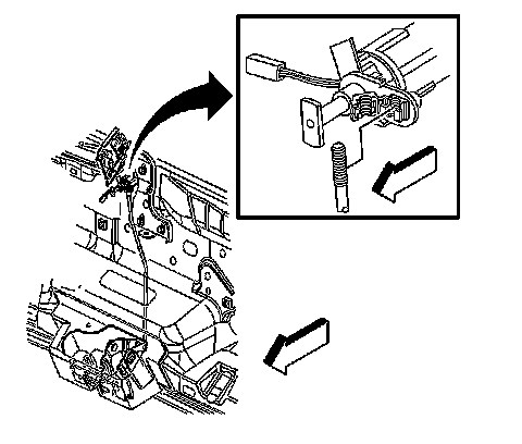 Factory diagram — Trunk / Liftgate Lock Cylinder