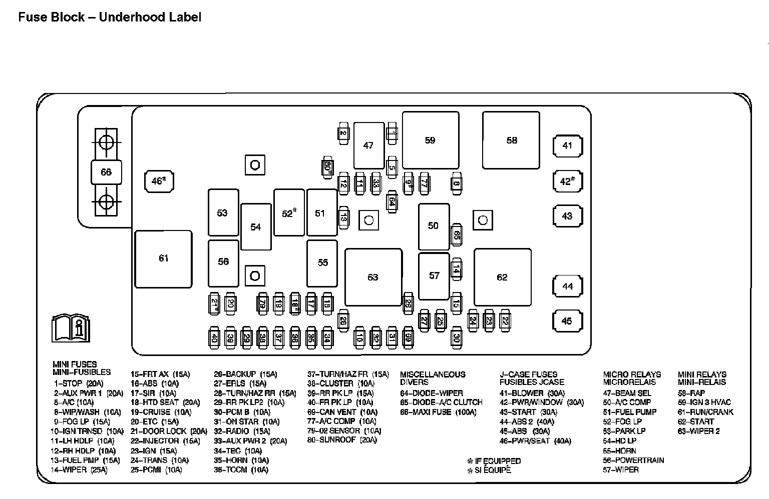 Factory diagram — Headlamp Relay