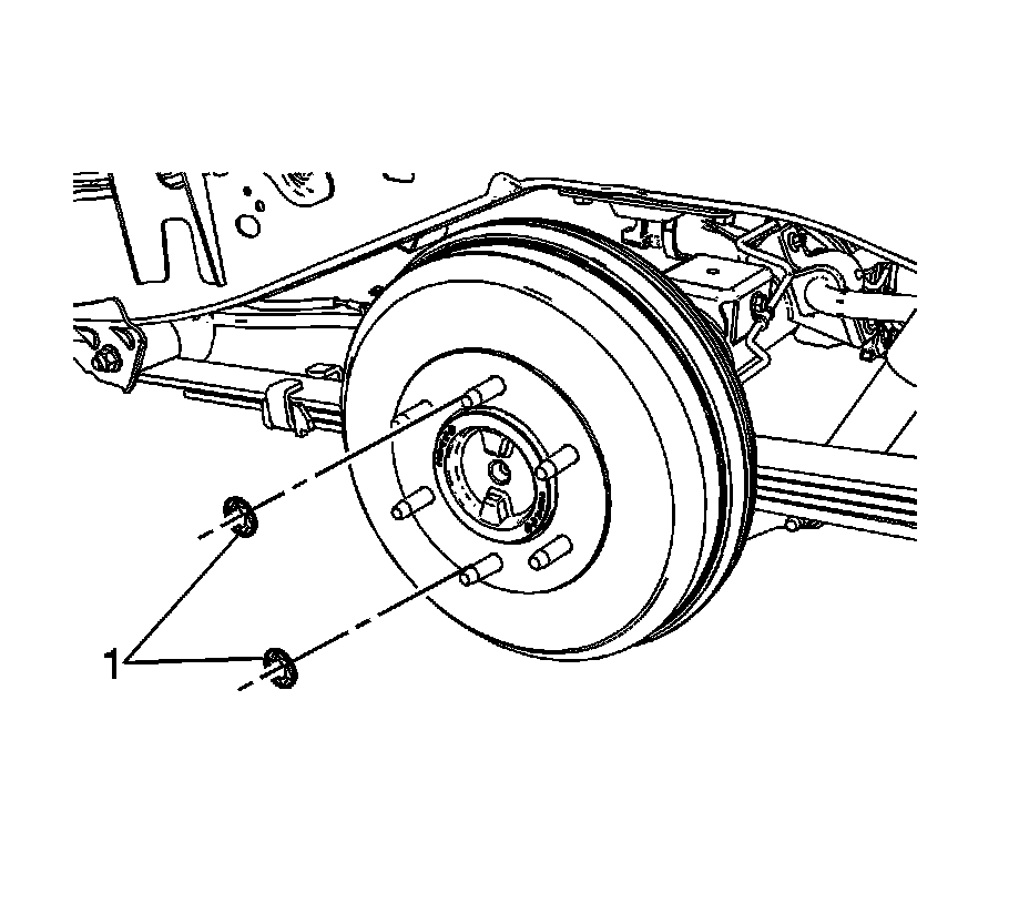 Factory diagram — Brake Drum
