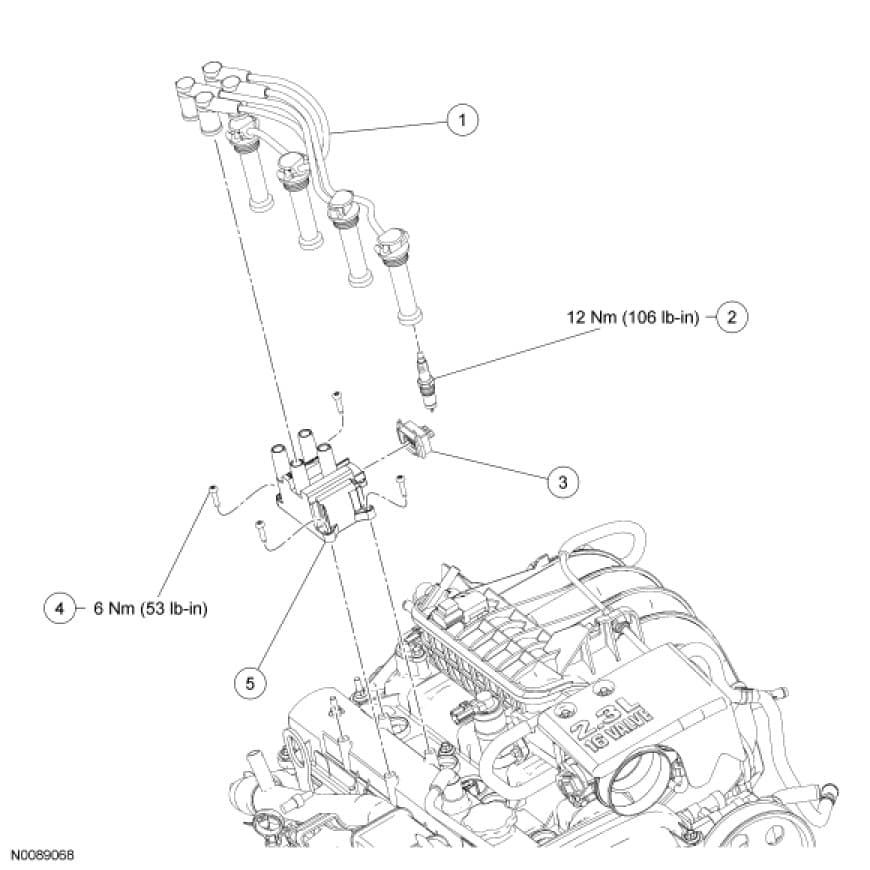 Factory diagram — Ignition Coil