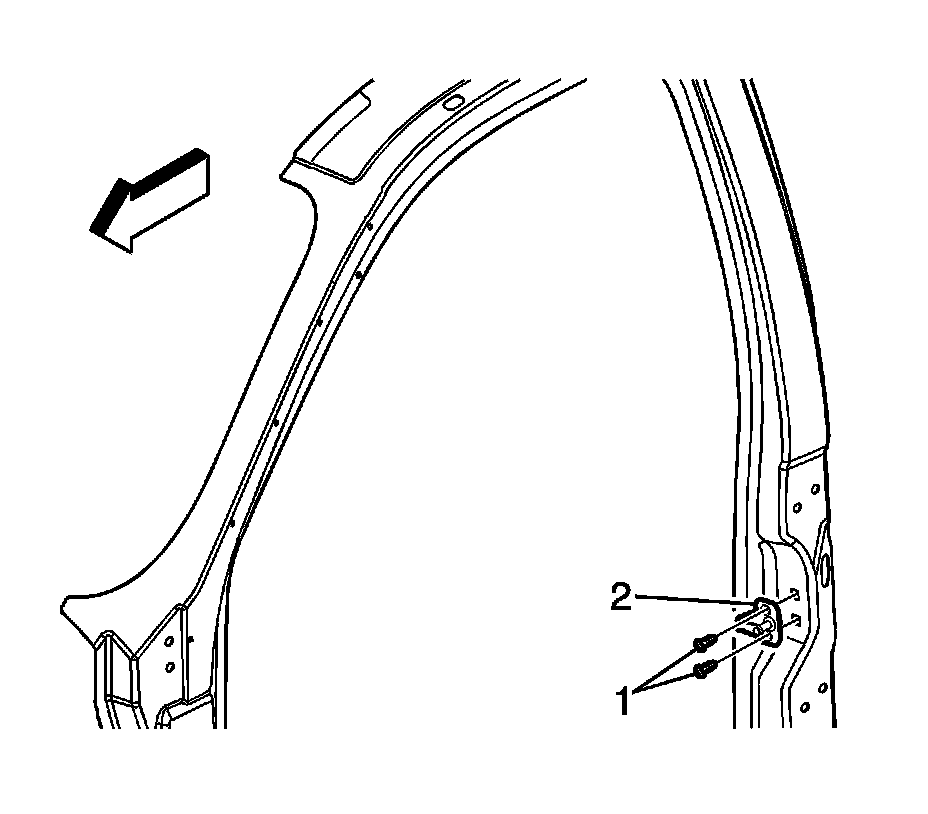 Factory diagram — Front Door Striker