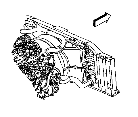 Factory diagram — Radiator