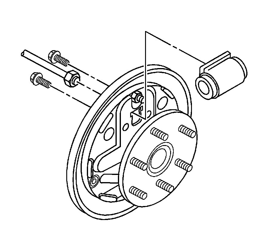 Factory diagram — Wheel Cylinder