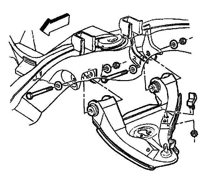 Factory diagram — Control Arm