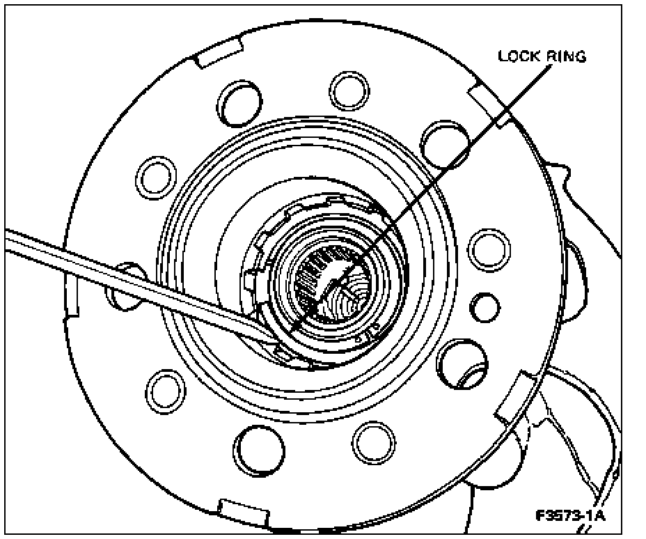 Factory diagram — Wheel Hub (Locking)