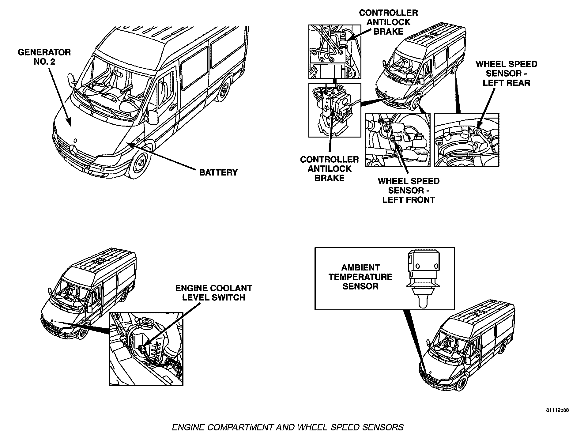 Factory diagram — Electronic Brake Control Module