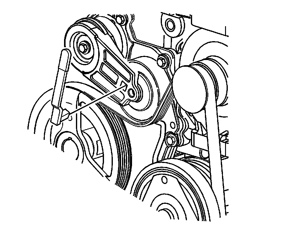 Factory diagram — Drive Belt