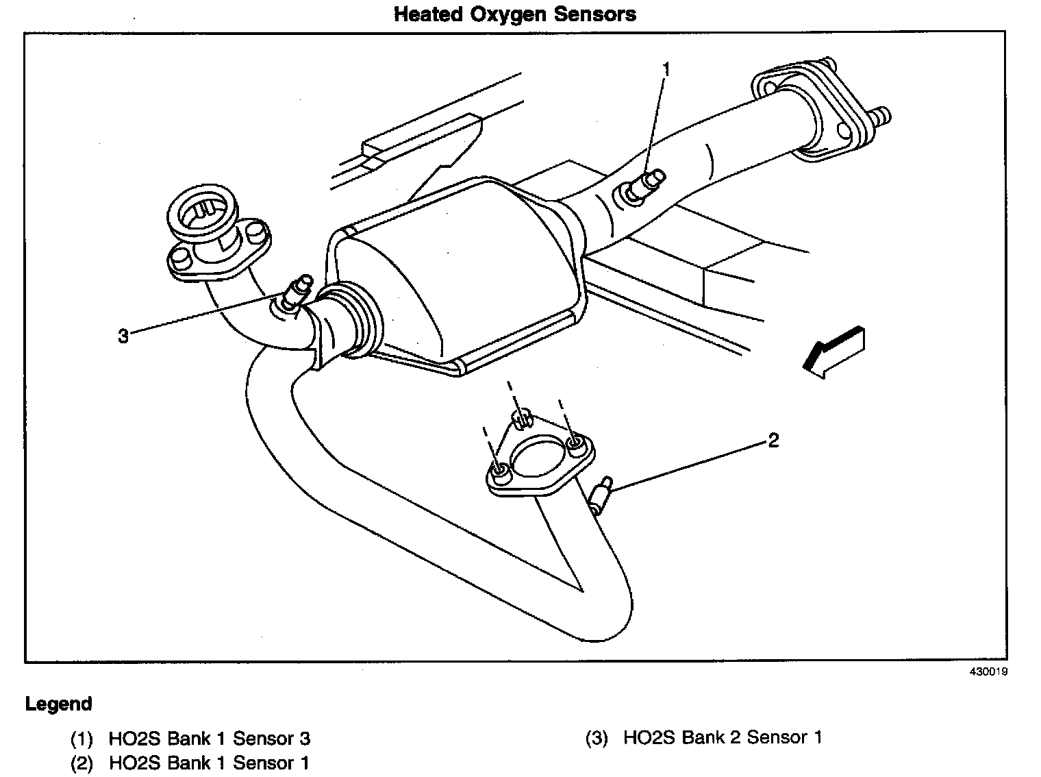 Factory diagram — Oxygen Sensor