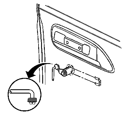 Factory diagram — Door Lock Cylinder