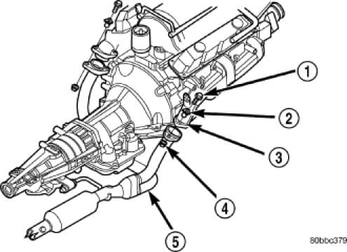 Factory diagram — Exhaust Pipe