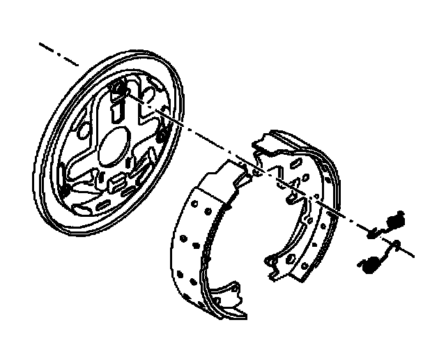 Factory diagram — Brake Shoe