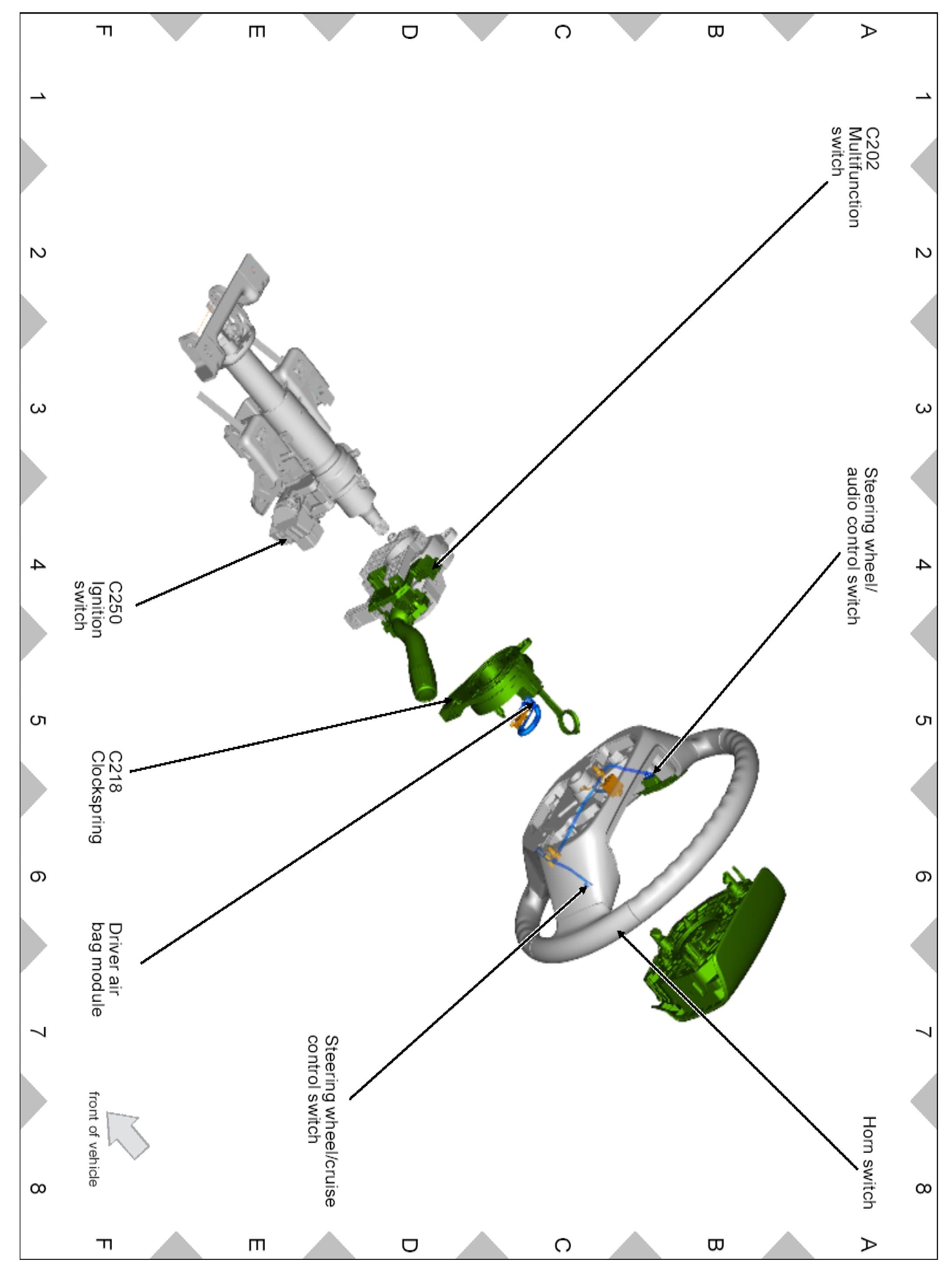 Factory diagram — Horn Switch