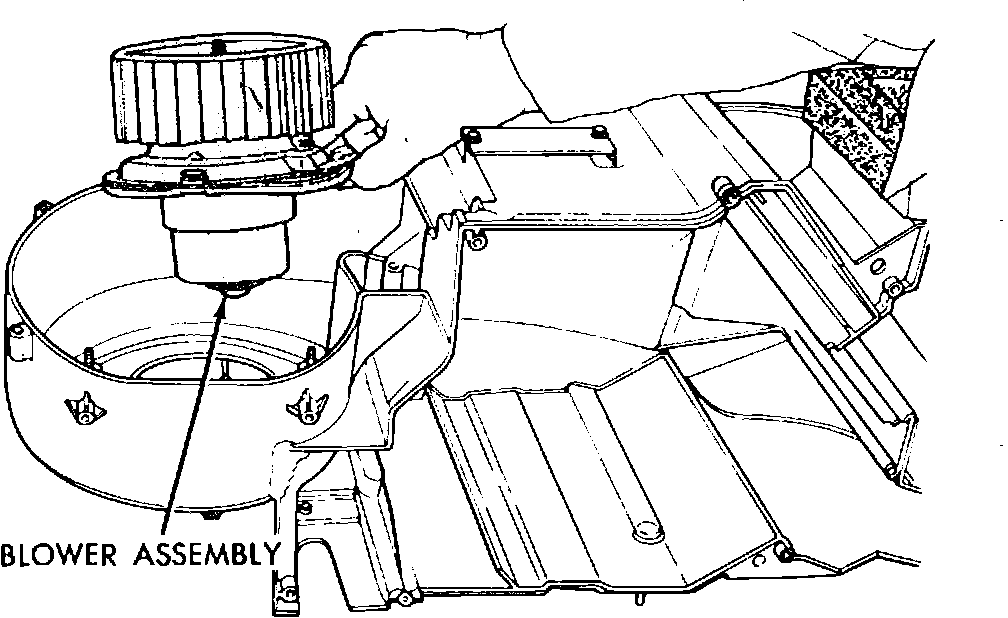 Factory diagram — Blower Motor
