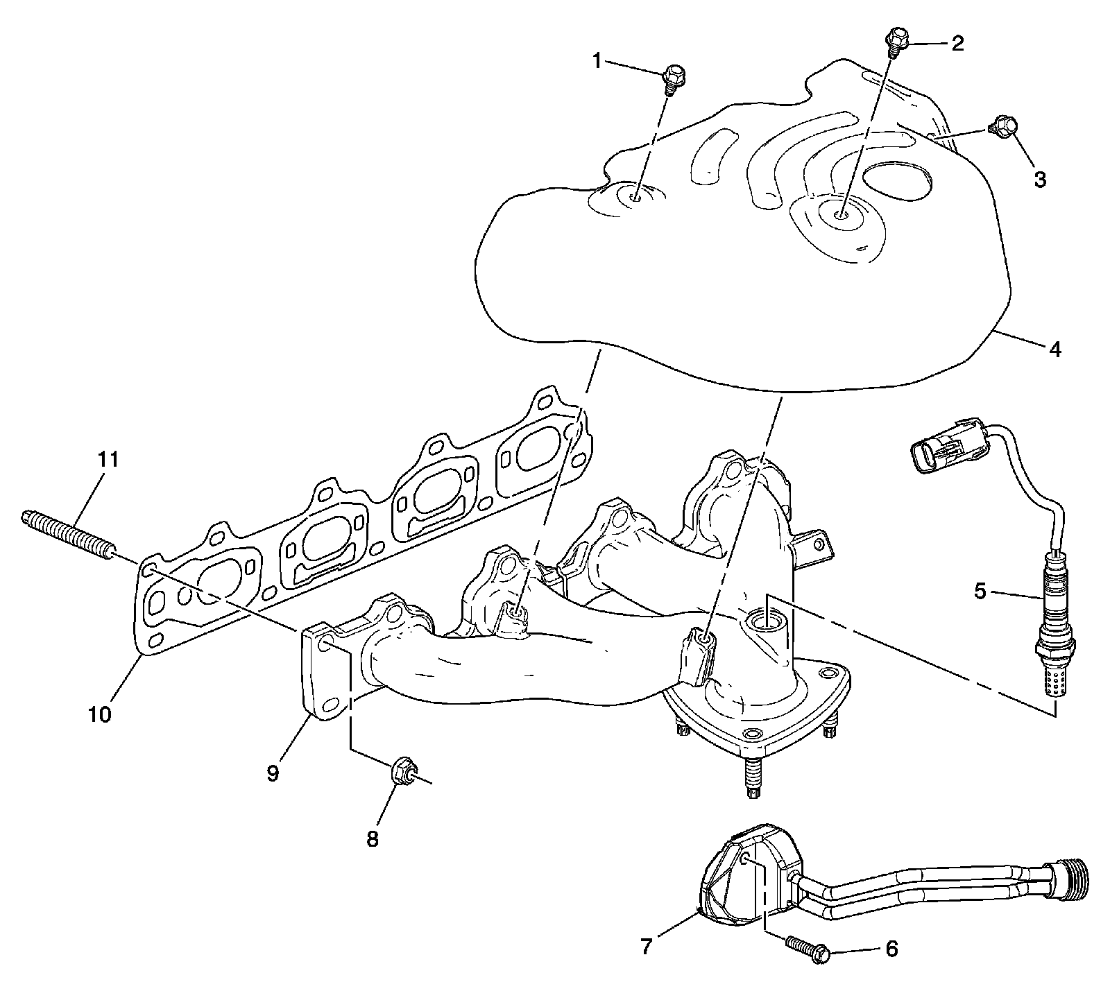 Factory diagram — Oxygen Sensor