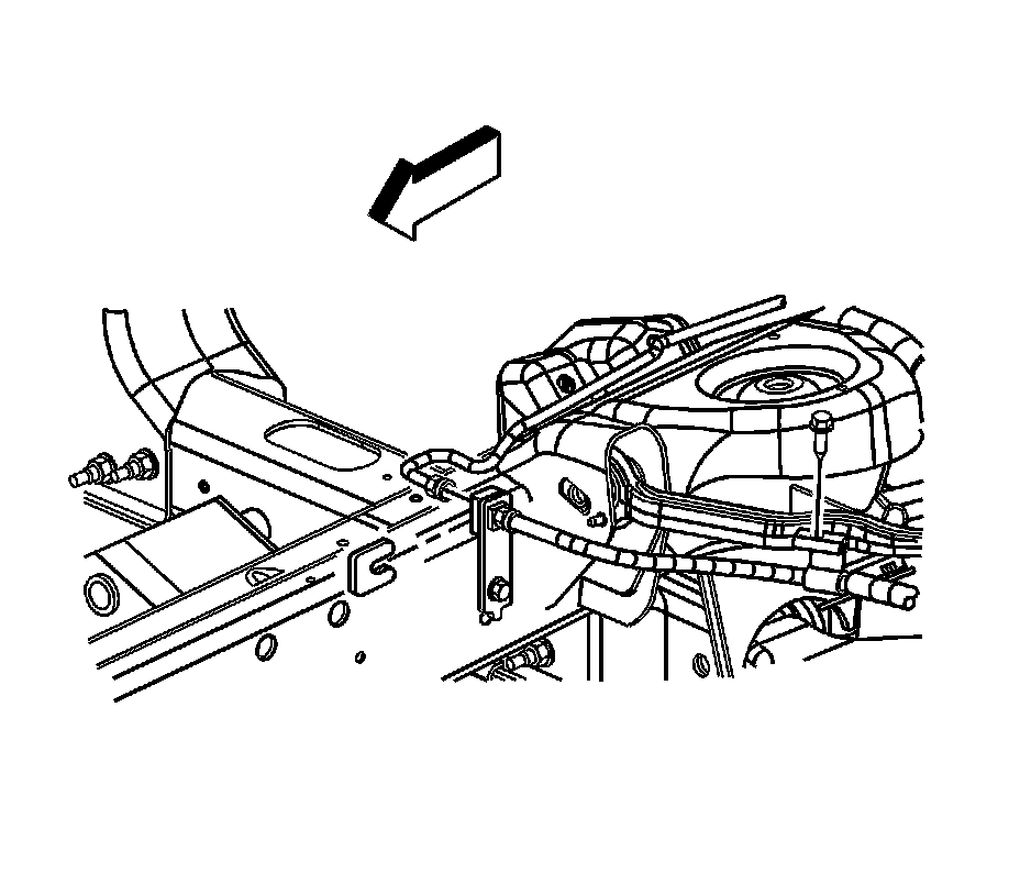Factory diagram — Brake Hose/Line