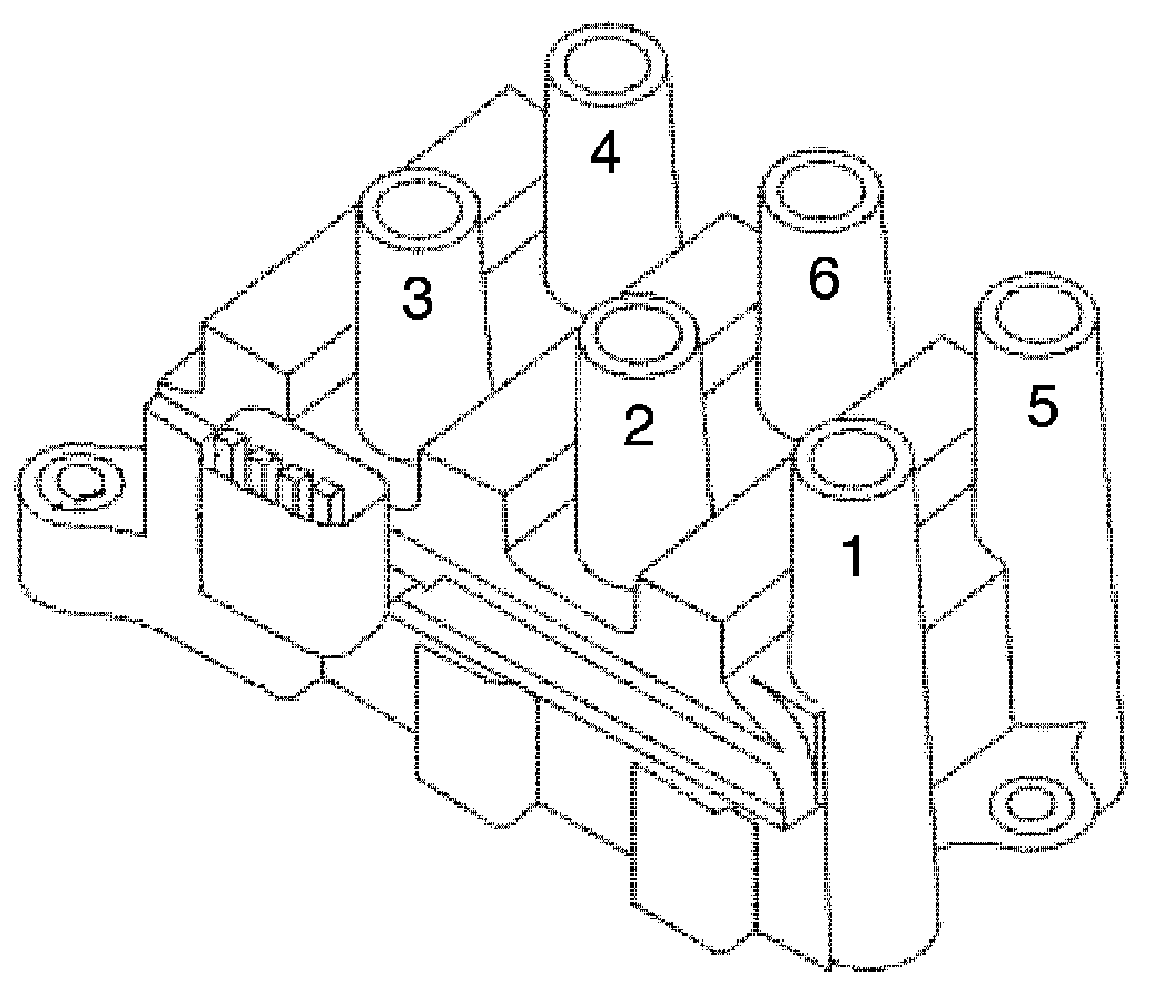Factory diagram — Ignition Cable
