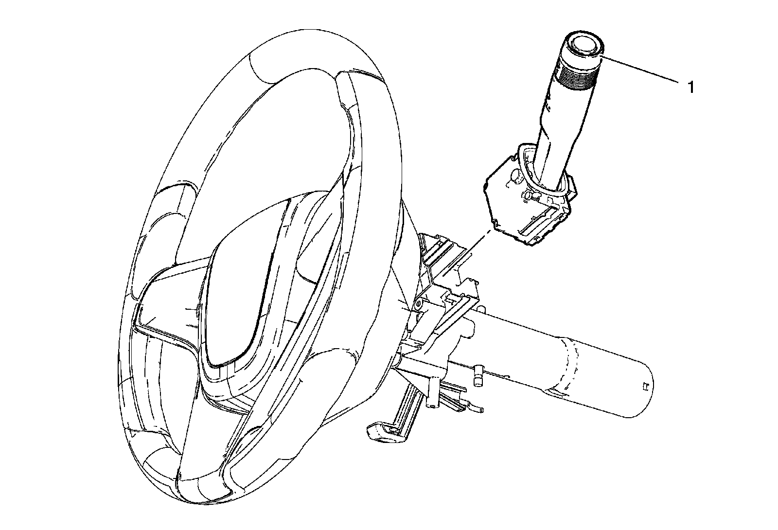 Factory diagram — Wiper Switch