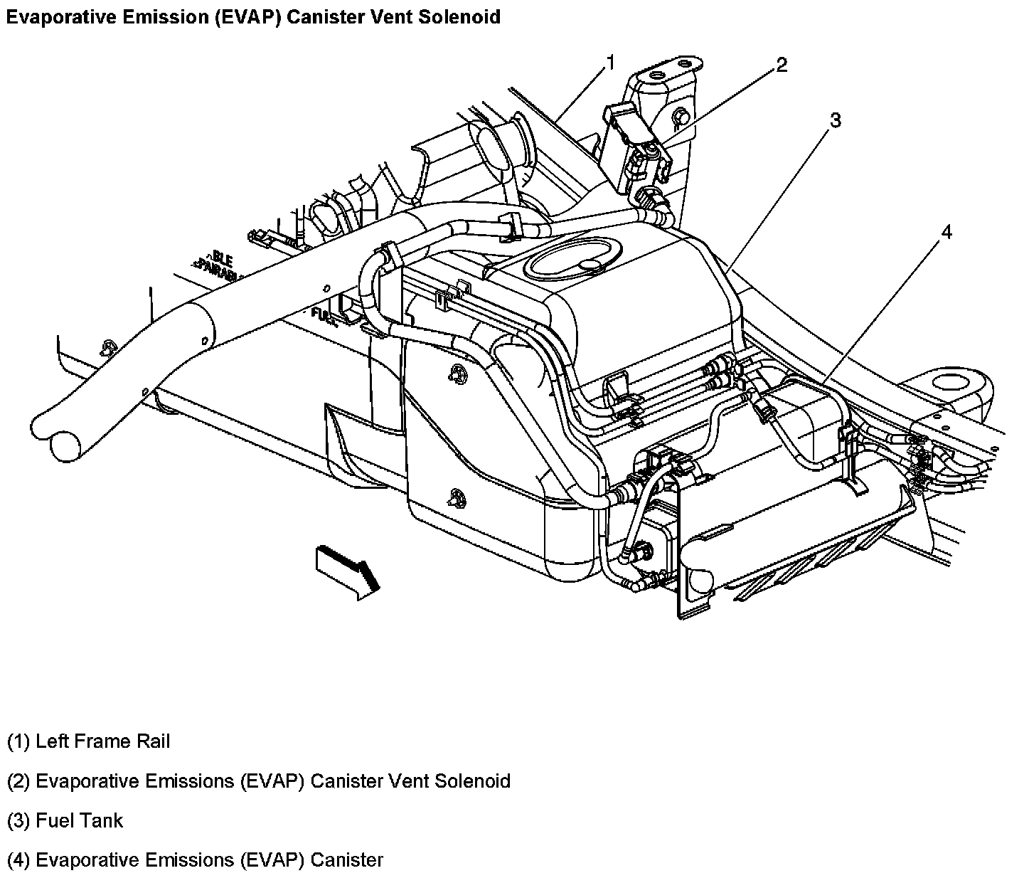 Factory diagram — Canister Vent Valve