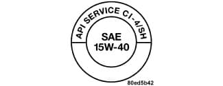 Factory diagram — Engine Oil