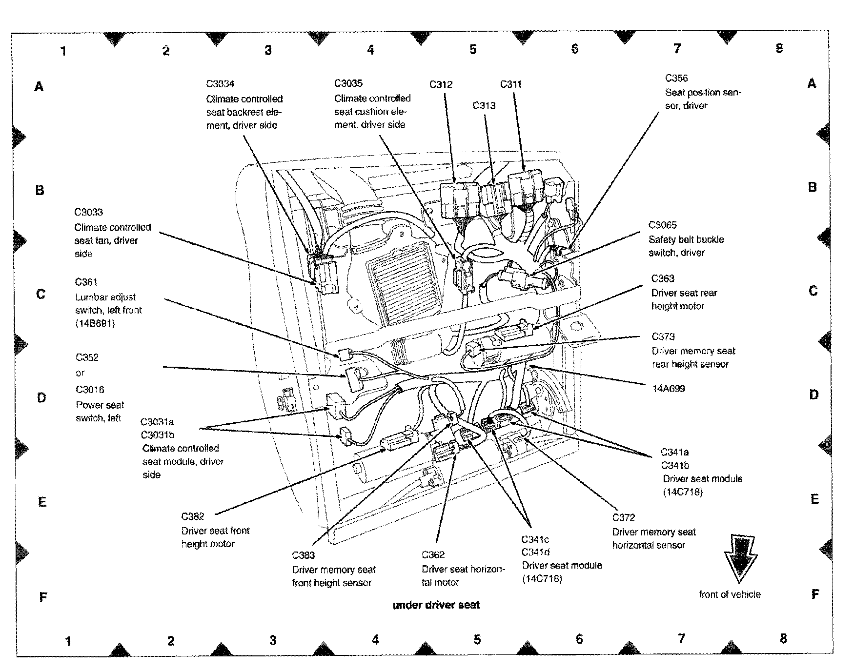 Factory diagram — Seat Temperature Control Module