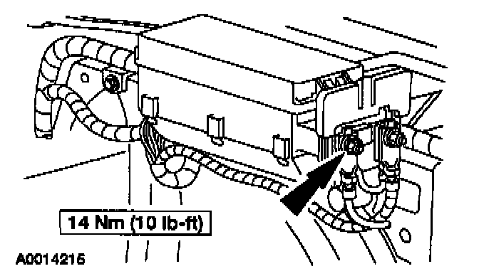Factory diagram — Battery Cable