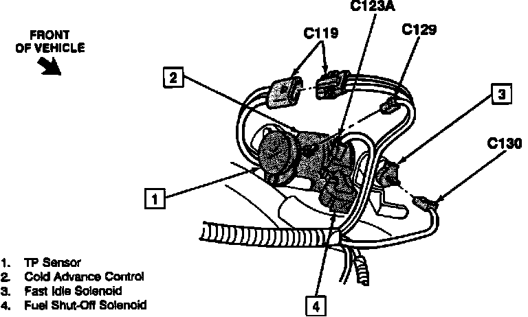 Factory diagram — Wiper Switch