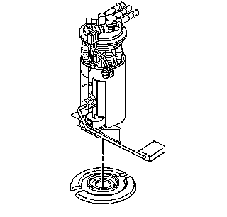 Factory diagram — Fuel Gauge Sender